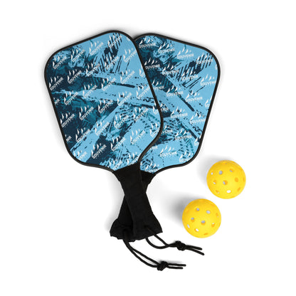 Souvenir Safari Blue Pickleball Paddle Set