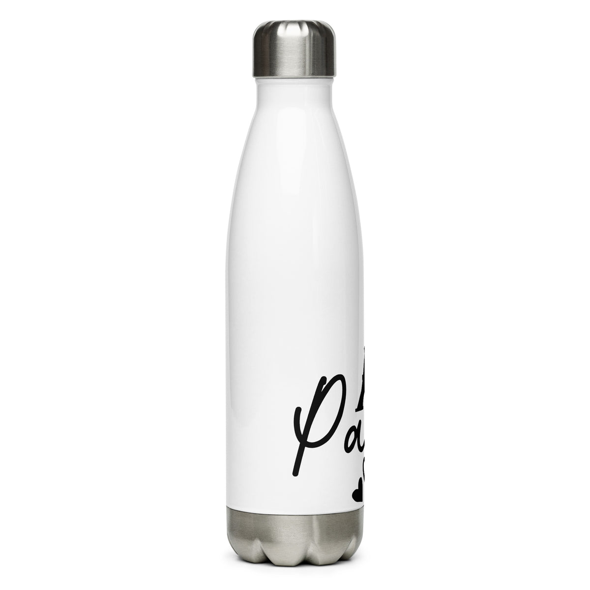 Eiffel Tower Paris Hearts France - Stainless Steel Water Bottle