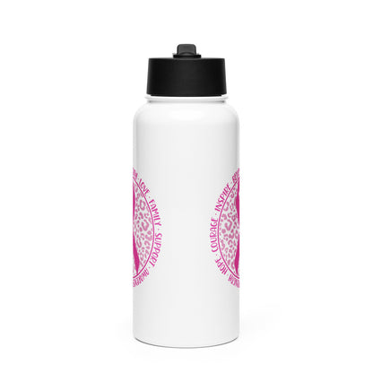 Cancer Awareness Stainless Steel Water Bottle 01