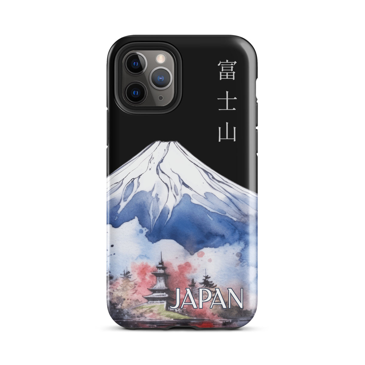 Mount Fuji Japan Black - Tough Case for iPhone®
