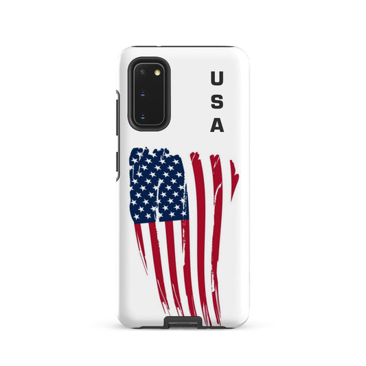 Battle Worn USA Flag - Tough Case for Samsung®