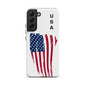 Battle Worn USA Flag - Tough Case for Samsung®