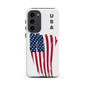 Battle Worn USA Flag - Tough Case for Samsung®